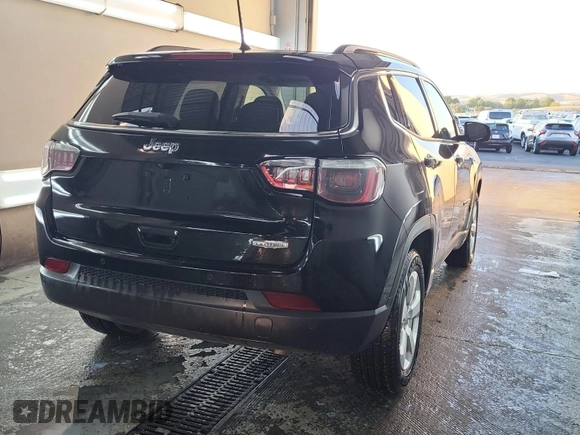 2018 Jeep Compass Latitude with VIN 3C4NJCBB3JT267351, listed as a IAAI auction lot 42715580 with 153,508 mi miles and . Bid and sale history available at DreamBid. Image 51.