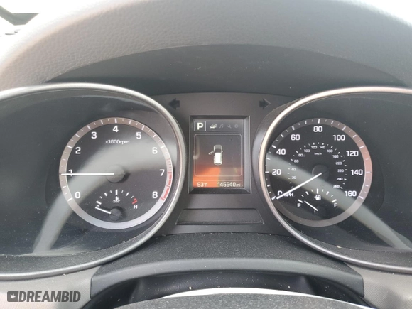 2017 Hyundai Santa Fe Sport 2.4L with VIN 5NMZU3LB6HH027015, listed as a Copart auction lot 54107225 with 145,640 mi miles and Clean Title. Bid and sale history available at carsss.com. Image 9.