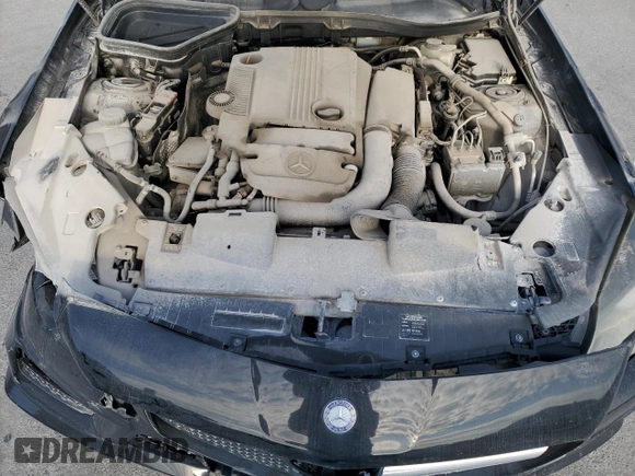 2013 Mercedes-Benz SLK 250 with VIN WDDPK4HA9DF061496, listed as a Copart auction lot 55575215 with 94,123 mi miles and Salvage Title. Bid and sale history available at DreamBid. Image 11.
