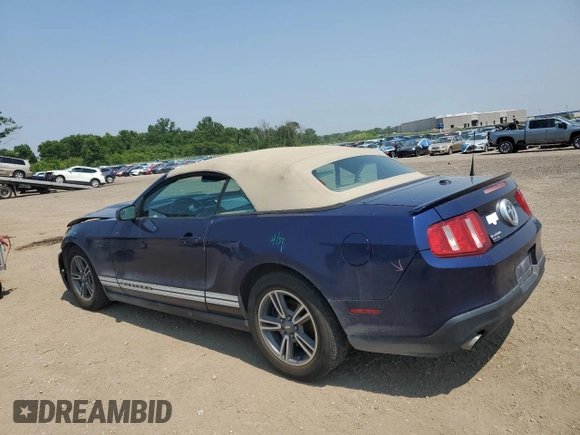2011 Ford Mustang V6 with VIN 1ZVBP8EM4B5108994, listed as a Copart auction lot 59923745 with 187,390 mi miles and Salvage title. Bid and sale history available at DreamBid. Image 2.