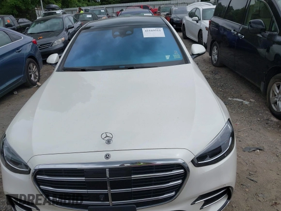 2023 Mercedes-Benz S 580 with VIN W1K6G7GBXPA184878, listed as a IAAI auction lot 42169511 with 12,496 mi miles and . Bid and sale history available at DreamBid. Image 12.