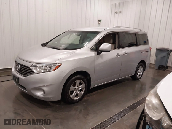 2016 Nissan Quest SL with VIN JN8AE2KP0G9157260, listed as a IAAI auction lot 41938589 with 118,851 mi miles and . Bid and sale history available at DreamBid. Image 2.