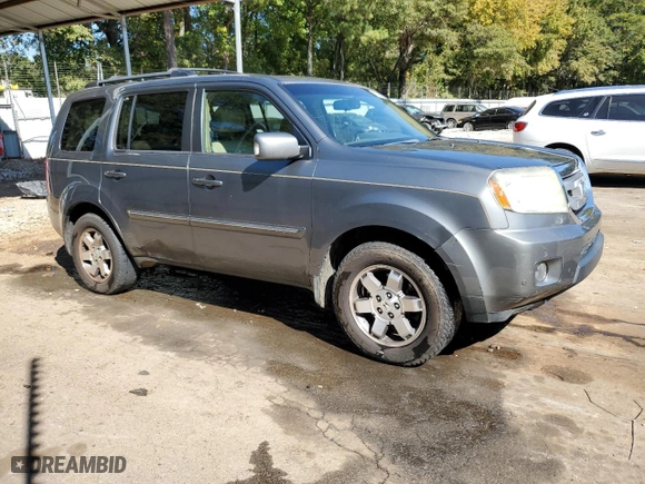 2009 Honda Pilot Touring with VIN 5FNYF38899B025698, listed as a Copart auction lot 76796014 with 279,526 mi miles and Salvage Title. Bid and sale history available at carsss.com. Image 4.