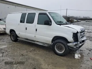 2009 Ford Econoline Cargo with VIN 1FTNE24W19DA36240, listed as a Copart auction lot 43552335 with 150,095 mi miles and Salvage Title. Bid and sale history available at DreamBid. Image 4.