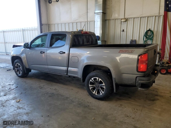 2021 Chevrolet Colorado 4WD Z71 with VIN 1GCGTDEN5M1236807, listed as a Copart auction lot 88790435 with 80,095 mi miles and Salvage Title. Bid and sale history available at carsss.com. Image 2.