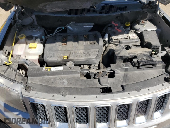 2017 Jeep Compass 75th Anniversary Edition with VIN 1C4NJDBB0HD144774, listed as a Copart auction lot 47979065 with 163,434 mi miles and Clean Title. Bid and sale history available at carsss.com. Image 11.