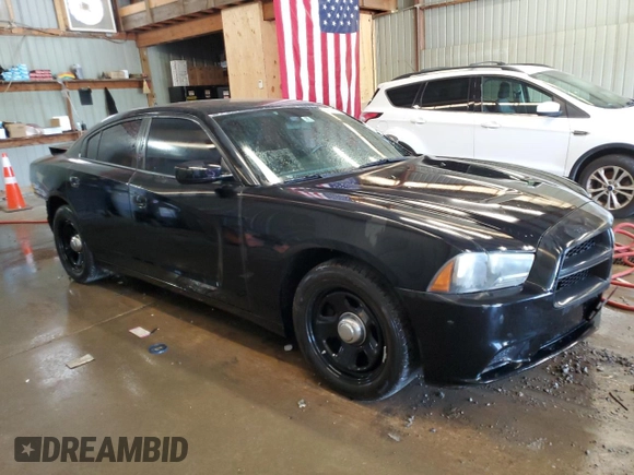 2014 Dodge Charger Police z VIN 2C3CDXAT6EH172222, wystawiony jako Copart lot #59020025 z przebiegiem 155 824 mil mil oraz Szkoda całkowita • Salvage title. Historia ofert i sprzedaży dostępna na DreamBid. Obrazek 4.