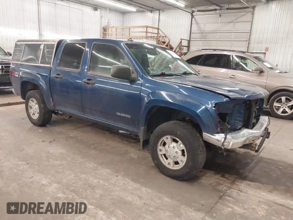 2005 Chevrolet Colorado 1SF LS Z71 with VIN 1GCDT136458138180, listed as a IAAI auction lot 41890561 with 135,653 mi miles. Bid and sale history available at carsss.com. Image 1.