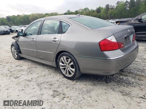 2010 Infiniti M with VIN JN1CY0AP4AM910541, listed as a Copart auction lot 50558175 with 249,167 mi miles and Salvage Title. Bid and sale history available at carsss.com. Image 2.