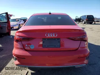 2022 Audi A3 Premium with VIN WAUAUDGY6NA089115, listed as a Copart auction lot 41905554 with 20,695 mi miles. Bid and sale history available at carsss.com. Image 6.