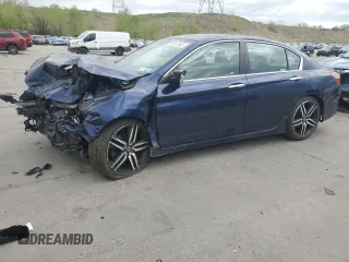 2016 Honda Accord Sport с VIN 1HGCR2F54GA194281, выставлен на аукционе Copart как лот 55817345 с пробегом 122 592 миль миль и Списание • Salvage title. История ставок и продаж доступна на DreamBid. Изображение 1.