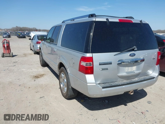 2013 Ford Expedition EL Limited with VIN 1FMJK1K51DEF02601, listed as a IAAI auction lot 41854931 with 154,894 mi miles. Bid and sale history available at carsss.com. Image 3.