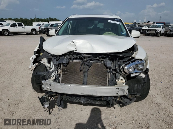 2013 Infiniti JX35 with VIN 5N1AL0MM2DC347984, listed as a Copart auction lot 61501144 with 151,128 mi miles and Salvage Title. Bid and sale history available at carsss.com. Image 5.