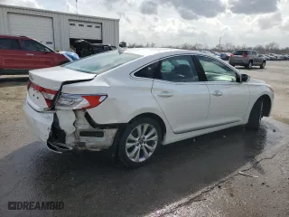 2014 Hyundai Azera with VIN KMHFG4JG8EA340602, listed as a Copart auction lot 49122045 with 110,347 mi miles and Salvage Title. Bid and sale history available at carsss.com. Image 3.