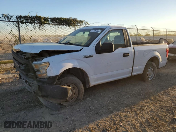 2015 Ford F-150 XL z VIN 1FTMF1C89FKD17411, wystawiony jako Copart lot #81067334 z przebiegiem Nie podano mil oraz Szkoda całkowita • Salvage title. Historia ofert i sprzedaży dostępna na DreamBid. Obrazek 1.