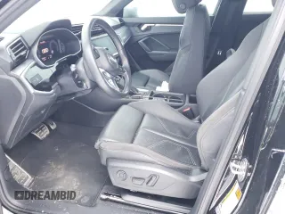 2021 Audi Q3 S line Premium Plus with VIN WA1EECF33M1091365, listed as a Copart auction lot 84910734 with 101,576 mi miles and Salvage Title. Bid and sale history available at carsss.com. Image 7.