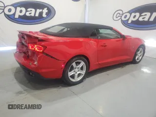 2020 Chevrolet Camaro 1LT with VIN 1G1FB3DX9L0109440, listed as a Copart auction lot 48245485 with 48,478 mi miles and Non Repairable. Bid and sale history available at carsss.com. Image 3.