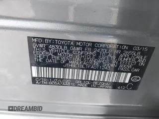 2015 Lexus GS 350 z VIN JTHBE1BL1FA011243, wystawiony jako IAAI lot #42063131 z przebiegiem 71 592 mil mil oraz . Historia ofert i sprzedaży dostępna na DreamBid. Obrazek 9.