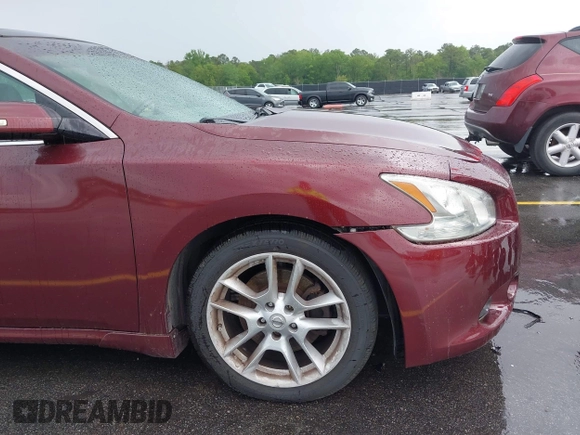 2010 Nissan Maxima 3.5 SV with VIN 1N4AA5AP7AC809317, listed as a IAAI auction lot 42095436 with 144,556 mi miles. Bid and sale history available at carsss.com. Image 12.