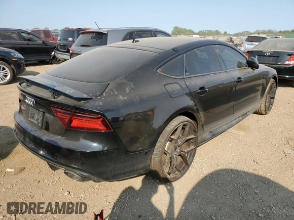 2016 Audi RS 7 Prestige z VIN WUAW2AFC4GN901965, wystawiony jako Copart lot #70838624 z przebiegiem Nie podano mil oraz Szkoda całkowita • Salvage title. Historia ofert i sprzedaży dostępna na DreamBid. Obrazek 3.