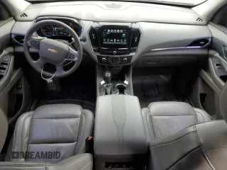 2018 Chevrolet Traverse Premier with VIN 1GNERKKW8JJ156024, listed as a Copart auction lot 46453915 with 128,527 mi miles and Salvage Title. Bid and sale history available at carsss.com. Image 8.