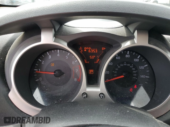 2014 Nissan Juke SV with VIN JN8AF5MV8ET483060, listed as a Copart auction lot 47833905 with 635 mi miles and Salvage Title. Bid and sale history available at DreamBid. Image 9.