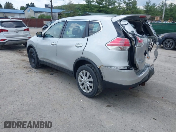 2015 Nissan Rogue SV with VIN KNMAT2MV2FP522769, listed as a IAAI auction lot 42117415 with 124,330 mi miles and . Bid and sale history available at carsss.com. Image 3.