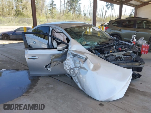 2013 Nissan Sentra S with VIN 3N1AB7AP9DL731315, listed as a IAAI auction lot 42033994 with 24,557 mi miles and . Bid and sale history available at DreamBid. Image 1.