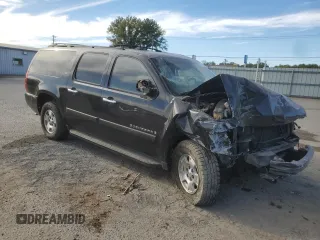 2008 Chevrolet Suburban LT w/2LT with VIN 3GNFC16048G195940, listed as a Copart auction lot 76614334 with Not Provided miles and Salvage Title. Bid and sale history available at carsss.com. Image 4.