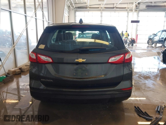 2019 Chevrolet Equinox LS with VIN 3GNAXHEV9KS666828, listed as a IAAI auction lot 41629860 with 92,198 mi miles and . Bid and sale history available at carsss.com. Image 17.