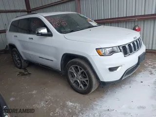2021 Jeep Grand Cherokee Limited with VIN 1C4RJFBGXMC775430, listed as a IAAI auction lot 41538111 with 36,627 mi miles. Bid and sale history available at carsss.com. Image 1.