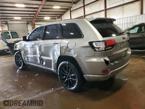 2020 Jeep Grand Cherokee Altitude with VIN 1C4RJFAG0LC235763, listed as a Copart auction lot 46183125 with 127,025 mi miles and Non repairable. Bid and sale history available at DreamBid. Image 2.