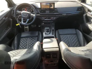 2023 Audi SQ5 Premium Plus with VIN WA1B4AFY1P2026504, listed as a Copart auction lot 82707374 with 19,521 mi miles and Salvage Title. Bid and sale history available at carsss.com. Image 8.