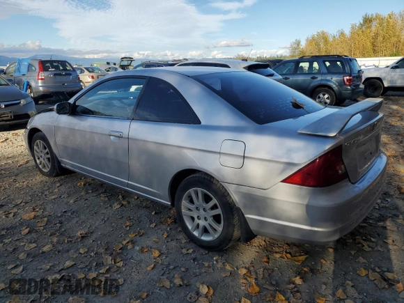 2001 Honda Civic EX with VIN 1HGEM22931L806689, listed as a Copart auction lot 72966564 with 187,140 mi miles and Salvage Title. Bid and sale history available at carsss.com. Image 2.