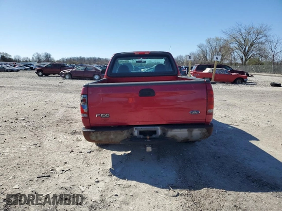 2004 Ford F-150 XL with VIN 2FTRF17264CA89459, listed as a Copart auction lot 52514715 with 61,576 mi miles and Salvage title. Bid and sale history available at DreamBid. Image 6.
