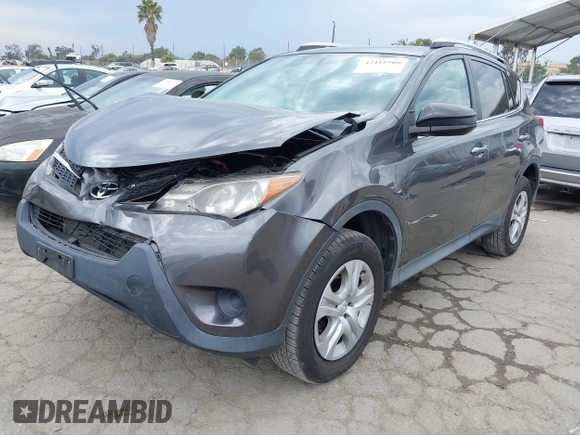 2014 Toyota RAV4 LE with VIN 2T3ZFREV9EW116234, listed as a IAAI auction lot 42418909 with 35,985 mi miles and . Bid and sale history available at DreamBid. Image 2.