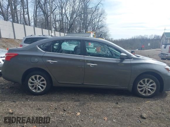 2019 Nissan Sentra S with VIN 3N1AB7AP0KY395408, listed as a IAAI auction lot 42003152 with 38,681 mi miles and . Bid and sale history available at DreamBid. Image 13.