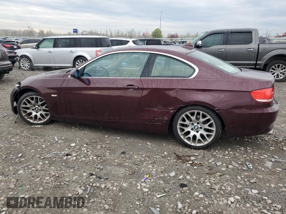 2008 BMW 3 Series 328i with VIN WBAWB33598P134468, listed as a Copart auction lot 51044185 with 100,000 mi miles and Salvage title. Bid and sale history available at DreamBid. Image 2.