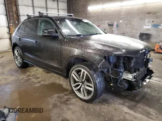 2015 Audi SQ5 Premium Plus with VIN WA1CGAFP9FA092354, listed as a Copart auction lot 40517494 with 89,024 mi miles and Non Repairable. Bid and sale history available at carsss.com. Image 4.
