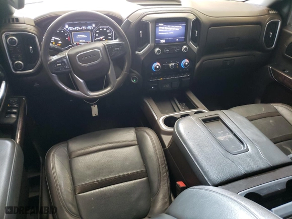2020 GMC Sierra 1500 Denali with VIN 1GTU9FEL4LZ321472, listed as a Copart auction lot 51413194 with 101,044 mi miles and Salvage Title. Bid and sale history available at carsss.com. Image 8.