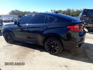 2019 BMW X6 xDrive50i with VIN 5UXKU6C54K0Z66909, listed as a Copart auction lot 37810803 with 54,255 mi miles. Bid and sale history available at carsss.com. Image 2.