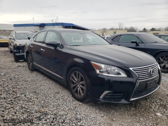 2016 Lexus LS 460 with VIN JTHCL5EF3G5026392, listed as a Copart auction lot 88937385 with 81,110 mi miles and Salvage Title. Bid and sale history available at carsss.com. Image 4.
