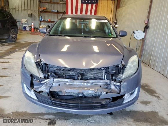 2011 Mazda Mazda6 i Touring with VIN 1YVHZ8CH3B5M08727, listed as a Copart auction lot 47485175 with 216,444 mi miles and Salvage Title. Bid and sale history available at carsss.com. Image 5.
