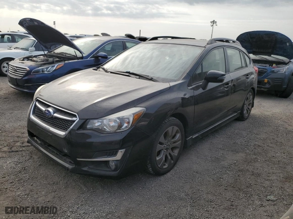 2016 Subaru Impreza Wagon 2.0i Sport Premium with VIN JF1GPAS60G8309356, listed as a Copart auction lot 76616044 with 111,307 mi miles and Salvage Title. Bid and sale history available at carsss.com. Image 1.