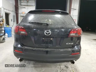 2015 Mazda CX-9 Sport with VIN JM3TB2BA0F0451468, listed as a Copart auction lot 49296095 with 177,693 mi miles and Salvage Title. Bid and sale history available at carsss.com. Image 6.