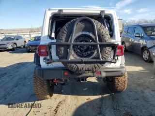 2022 Jeep Wrangler Unlimited Rubicon z VIN 1C4HJXFN2NW211037, wystawiony jako Copart lot #85078474 z przebiegiem 21 878 mil mil oraz Szkoda całkowita • Salvage title. Historia ofert i sprzedaży dostępna na DreamBid. Obrazek 6.