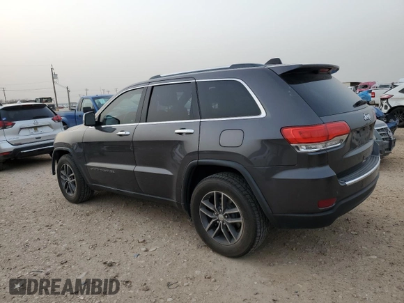 2017 Jeep Grand Cherokee Limited with VIN 1C4RJEBG2HC628499, listed as a Copart auction lot 47594825 with 117,781 mi miles and Salvage Title. Bid and sale history available at carsss.com. Image 2.