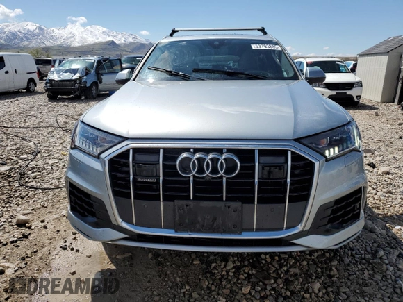 2023 Audi Q7 Prestige with VIN WA1VXBF75PD024969, listed as a Copart auction lot 53793885 with 23,723 mi miles and Salvage title. Bid and sale history available at DreamBid. Image 5.