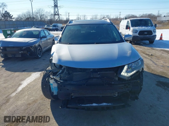 2017 Nissan Rogue SV with VIN 5N1AT2MV3HC846979, listed as a IAAI auction lot 41645524 with 95,264 mi miles. Bid and sale history available at carsss.com. Image 12.