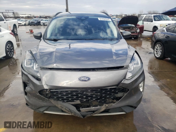 2021 Ford Escape SEL Hybrid with VIN 1FMCU0CZ3MUB25774, listed as a Copart auction lot 37452224 with 98,182 mi miles and . Bid and sale history available at DreamBid. Image 5.